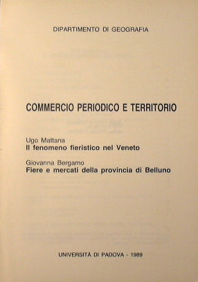 Commercio periodico e territorio