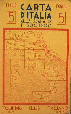 Carta d'Italia alla scala 1:500.000