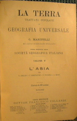 La tierra. Tratado popular de Geografía Universal TOMO V Asia