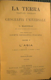 La tierra. Tratado popular de Geografía Universal TOMO V Asia