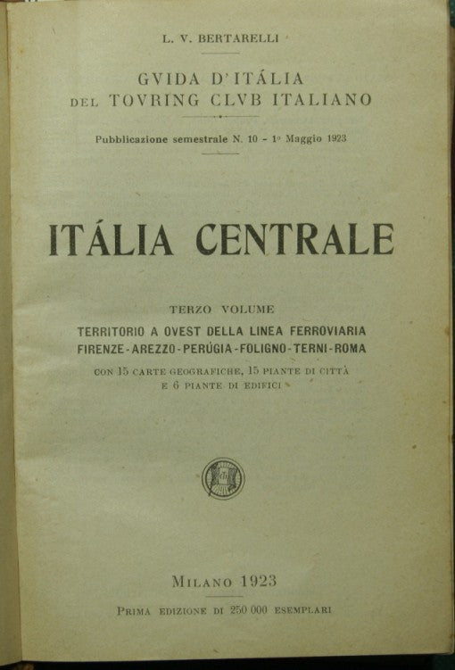 Central Italy. Vol. III