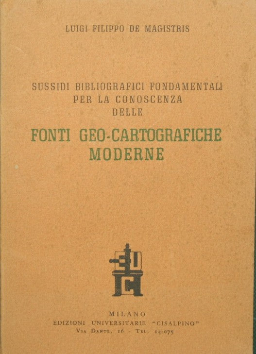 Fundamental bibliographic aids for the knowledge of modern geo-cartographic sources