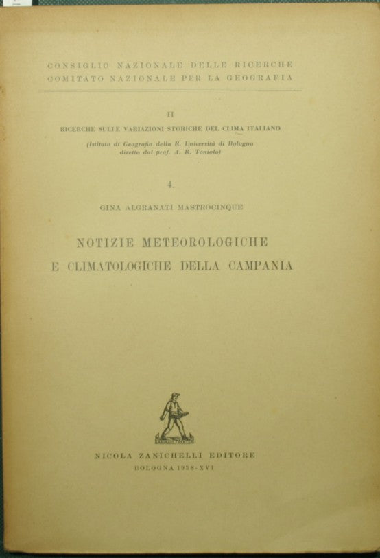 Notizie meteorologiche e climatologiche della Campania