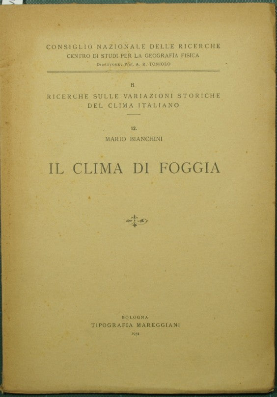 El clima de Foggia
