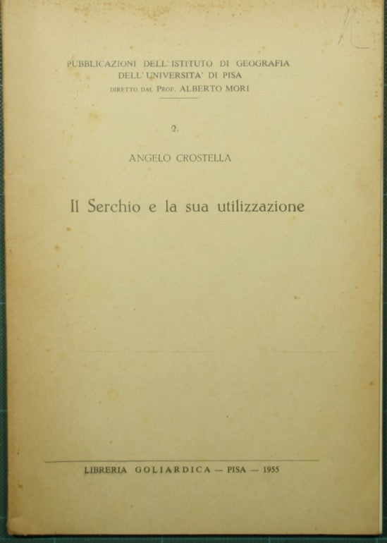 Il Serchio e la sua utilizzazione