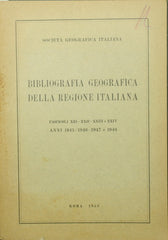 Bibliografia geografica della regione italiana