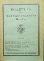 Bollettino della Reale Società Geografica Italiana. Aprile 1926