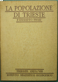 La población de Trieste 1875-1928