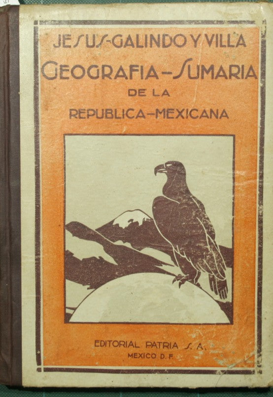 Geografia sumaria de la Republica mexicana para la ensenanza de la geografia patria