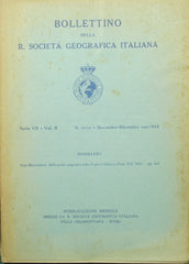 Bollettino della R. Società Geografica Italiana. Novembre-Dicembre 1937