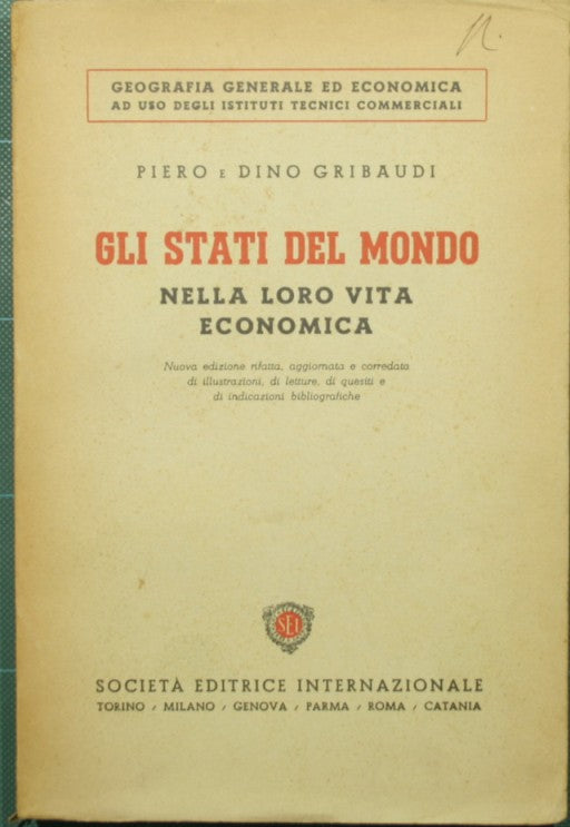 The states of the world in their economic life