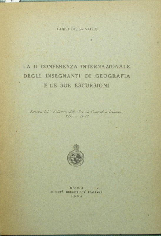 The II International Conference of Geography Teachers and its excursions