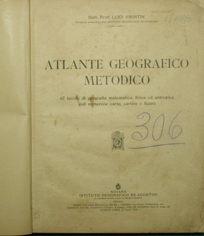 Atlante geografico metodico