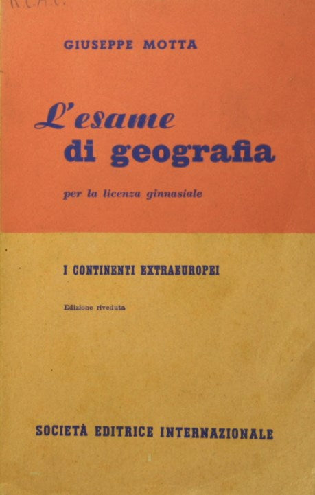 L'esame di geografia - I continenti extraeuropei