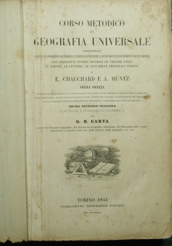 Methodical course in universal geography