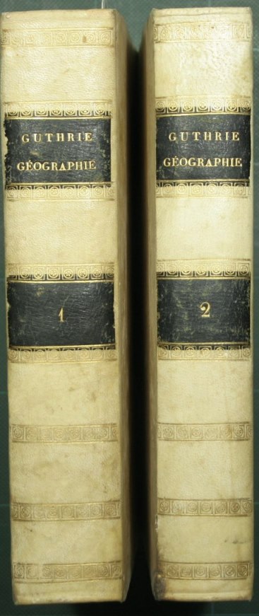Abrege de la nouvelle geographie universelle, physique, politique et historique, de William Guthrie