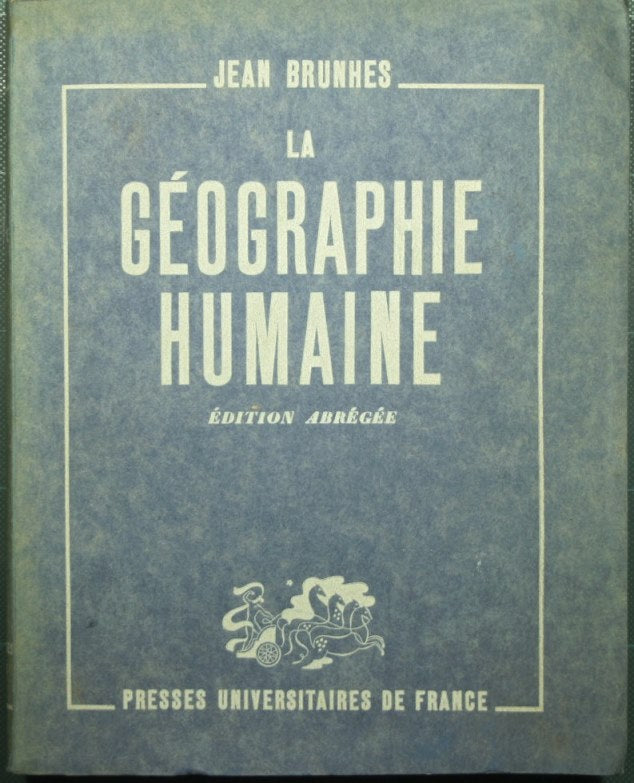 La geographie humaine