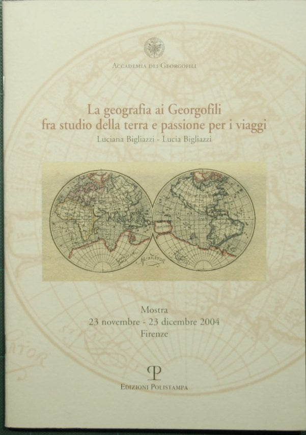 Geografía en Georgofili entre el estudio de la tierra y la pasión por viajar
