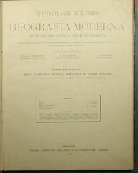 Atlas de textos escolares de geografía astronómica-física-antropológica moderna