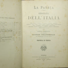 La patria - Geografia dell'Italia - Provincia di Perugia; Provincie di Massa e Carrara, Lucca, Pisa, Livorno