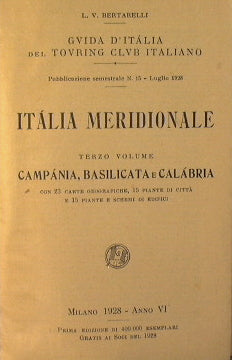 Campania, Basilicata e Calabria