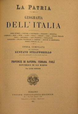 Provincia de Bolonia unida a las provincias de Rávena, Ferrara, Forlì y la República de San Marino