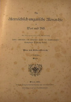 Monarquías húngaras osterreichisch in wort und bild