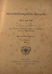 Monarquías húngaras osterreichisch in wort und bild