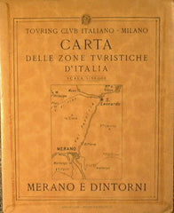 Carta delle Zone Turistiche d'Italia. Merano e Dintorni