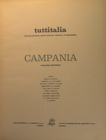 Campania. Enciclopedia dell'Italia Antica e Moderna.tuttitalia