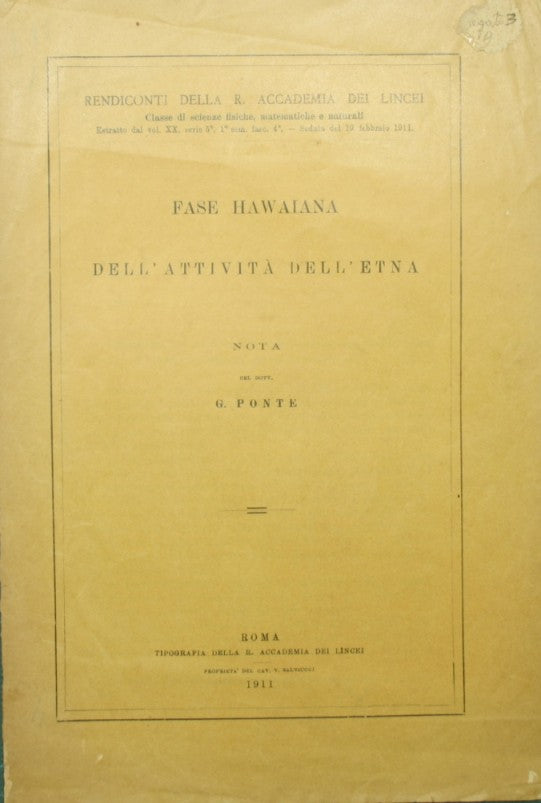 Fase hawaiana dell'attività dell'Etna